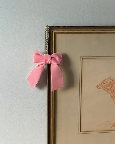 Velvet bow - NEROLI