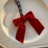 Velvet bow - NEROLI