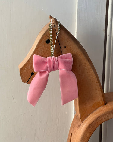 Velvet bow - NEROLI