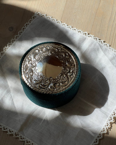 Velvet jewelry box - NEROLI