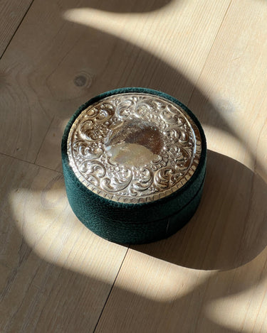 Velvet jewelry box - NEROLI