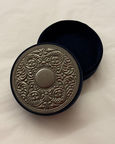 Velvet jewelry box - NEROLI