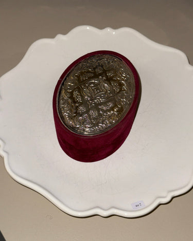 Velvet jewelry box - NEROLI