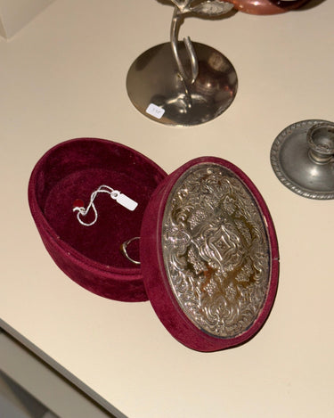 Velvet jewelry box - NEROLI
