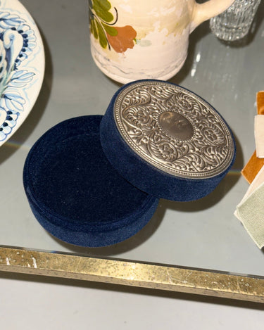 Velvet jewelry box - NEROLI