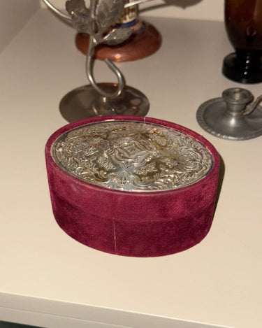 Velvet jewelry box - NEROLI