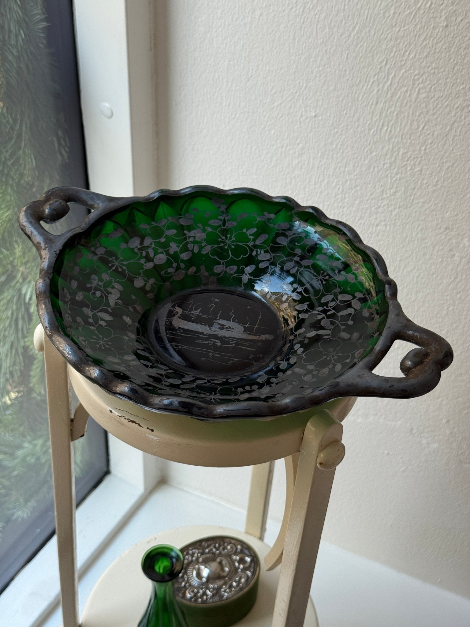 Venetian glass bowl - NEROLI