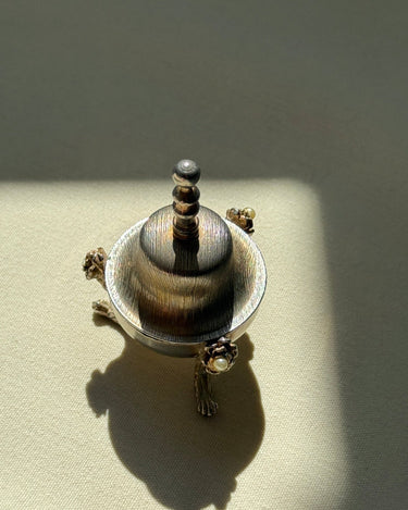 Vintage silver bell - NEROLI