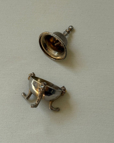 Vintage silver bell - NEROLI
