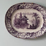 Violet platter - NEROLI