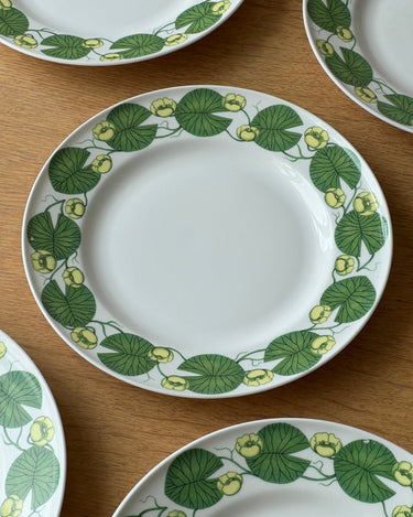 Water lily lunch plates (5 pcs) - NEROLI