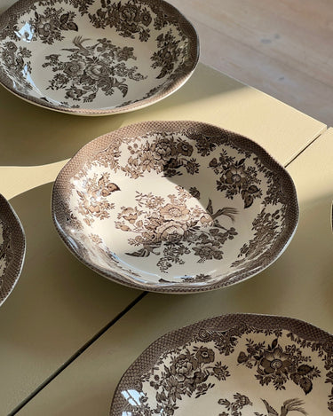 Wedgwood breakfast bowls (5 pcs) - NEROLI