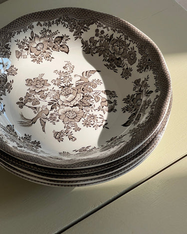 Wedgwood breakfast bowls (5 pcs) - NEROLI