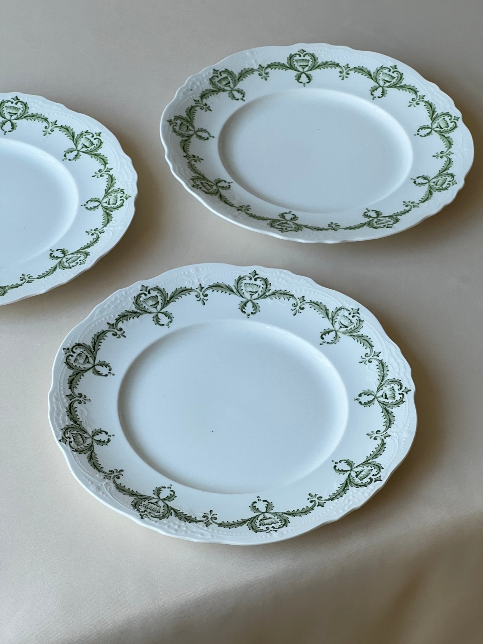 Wedgwood dinner plates (3 pcs) - NEROLI
