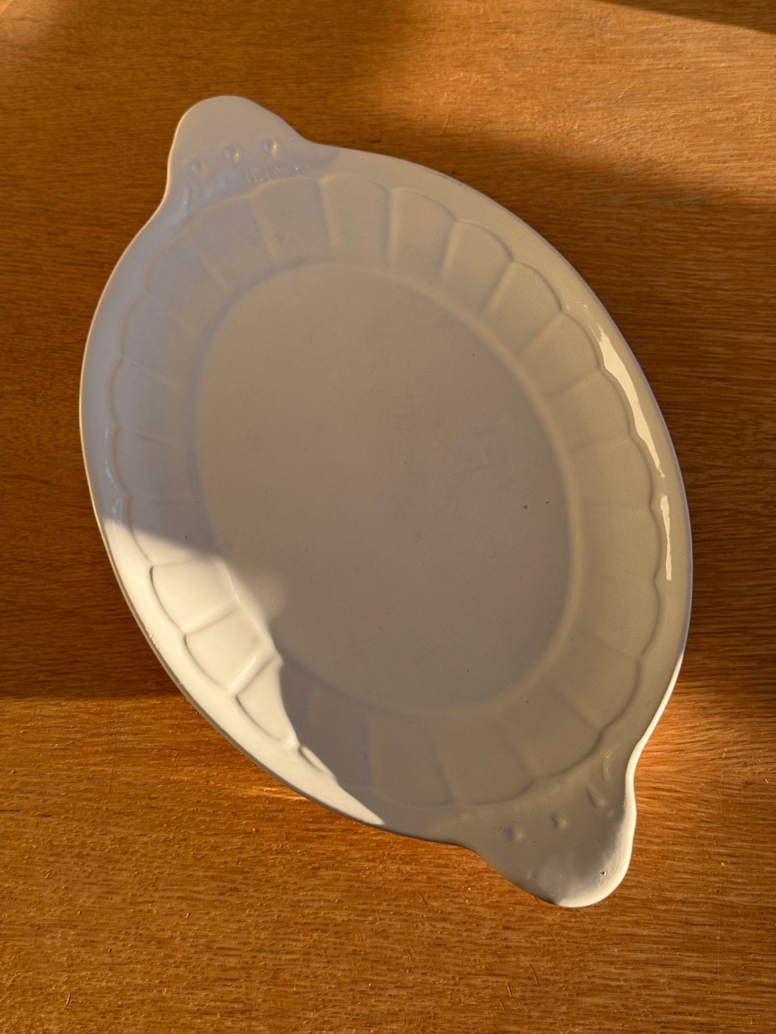 White platter - NEROLI