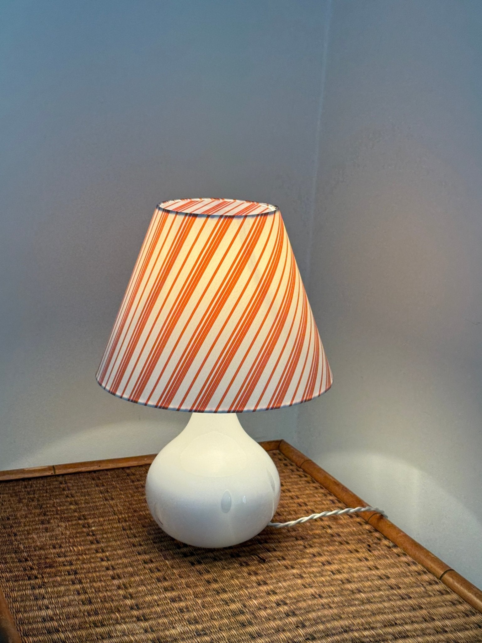 White table lamp - NEROLI