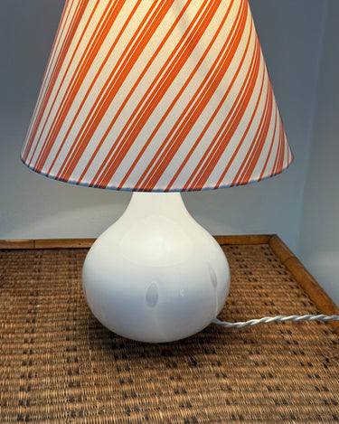 White table lamp - NEROLI
