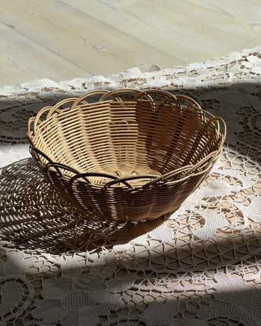 Wicker basket - NEROLI