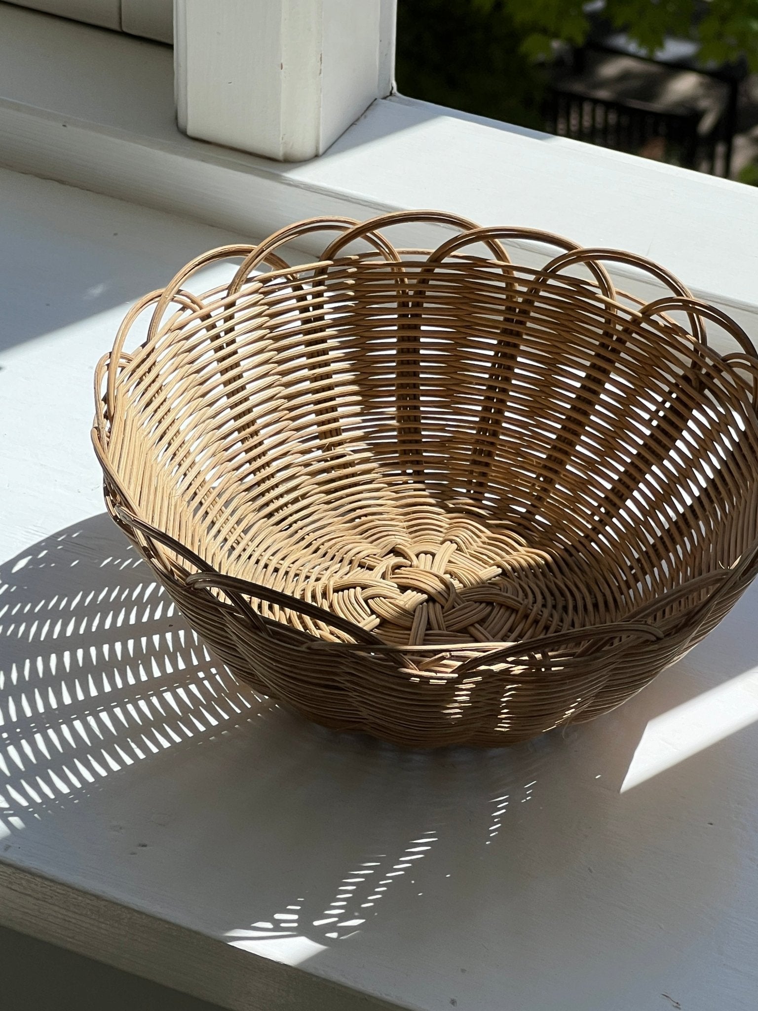 Wicker basket - NEROLI