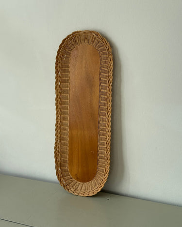 Wicker tray - NEROLI