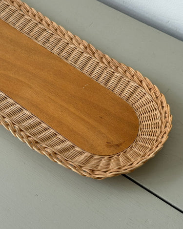 Wicker tray - NEROLI