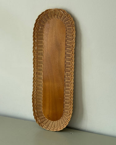 Wicker tray - NEROLI