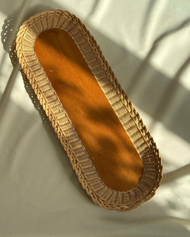 Wicker tray - NEROLI