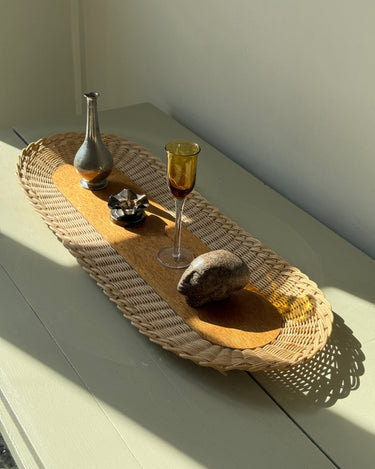Wicker tray - NEROLI