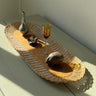 Wicker tray - NEROLI