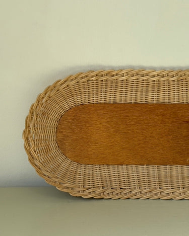 Wicker tray - NEROLI