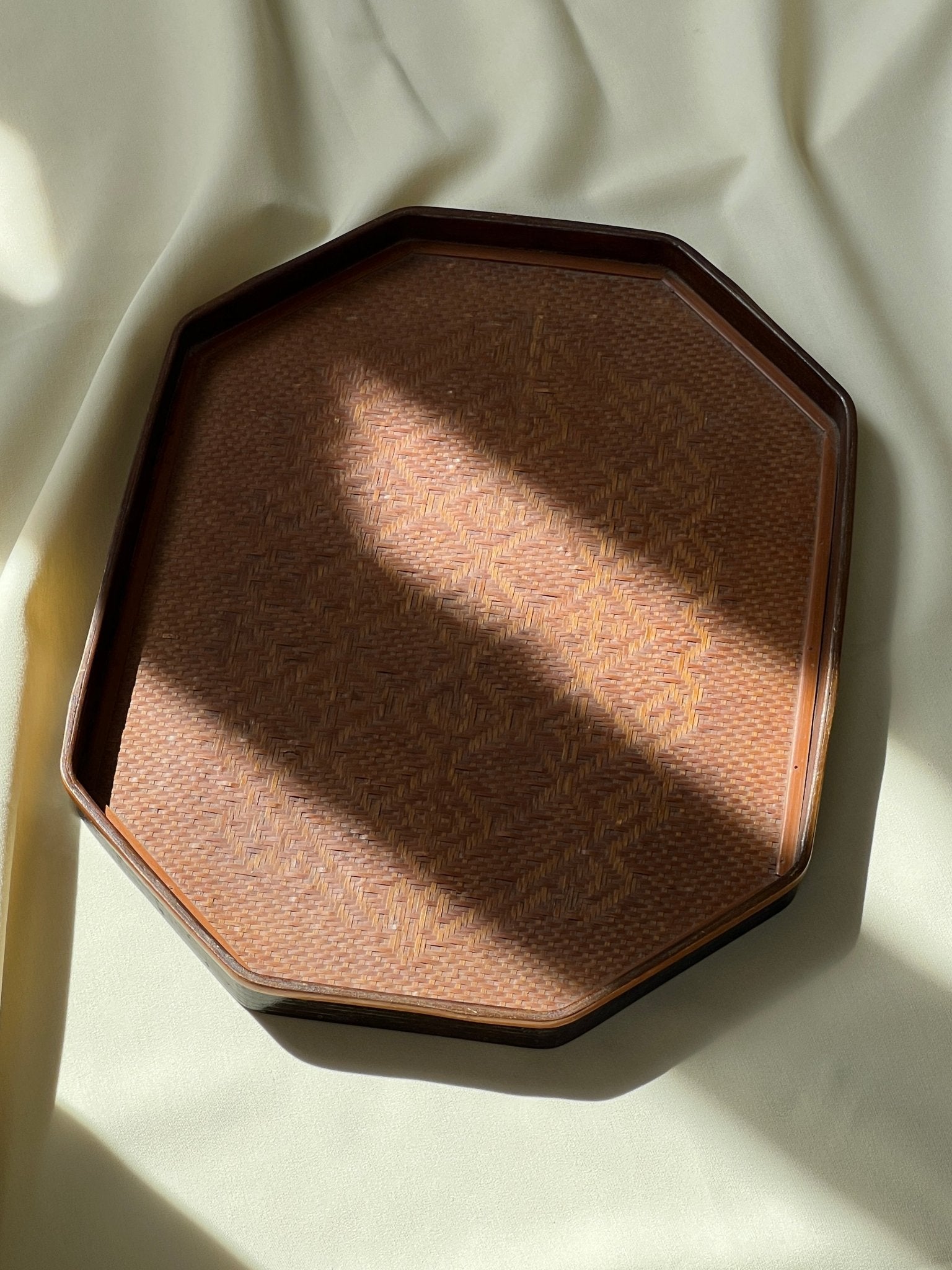 Wicker tray - NEROLI