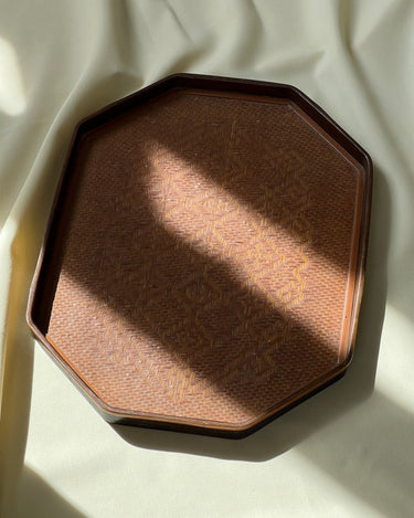 Wicker tray - NEROLI
