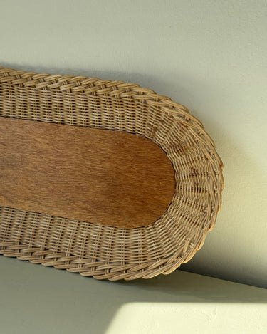 Wicker tray - NEROLI