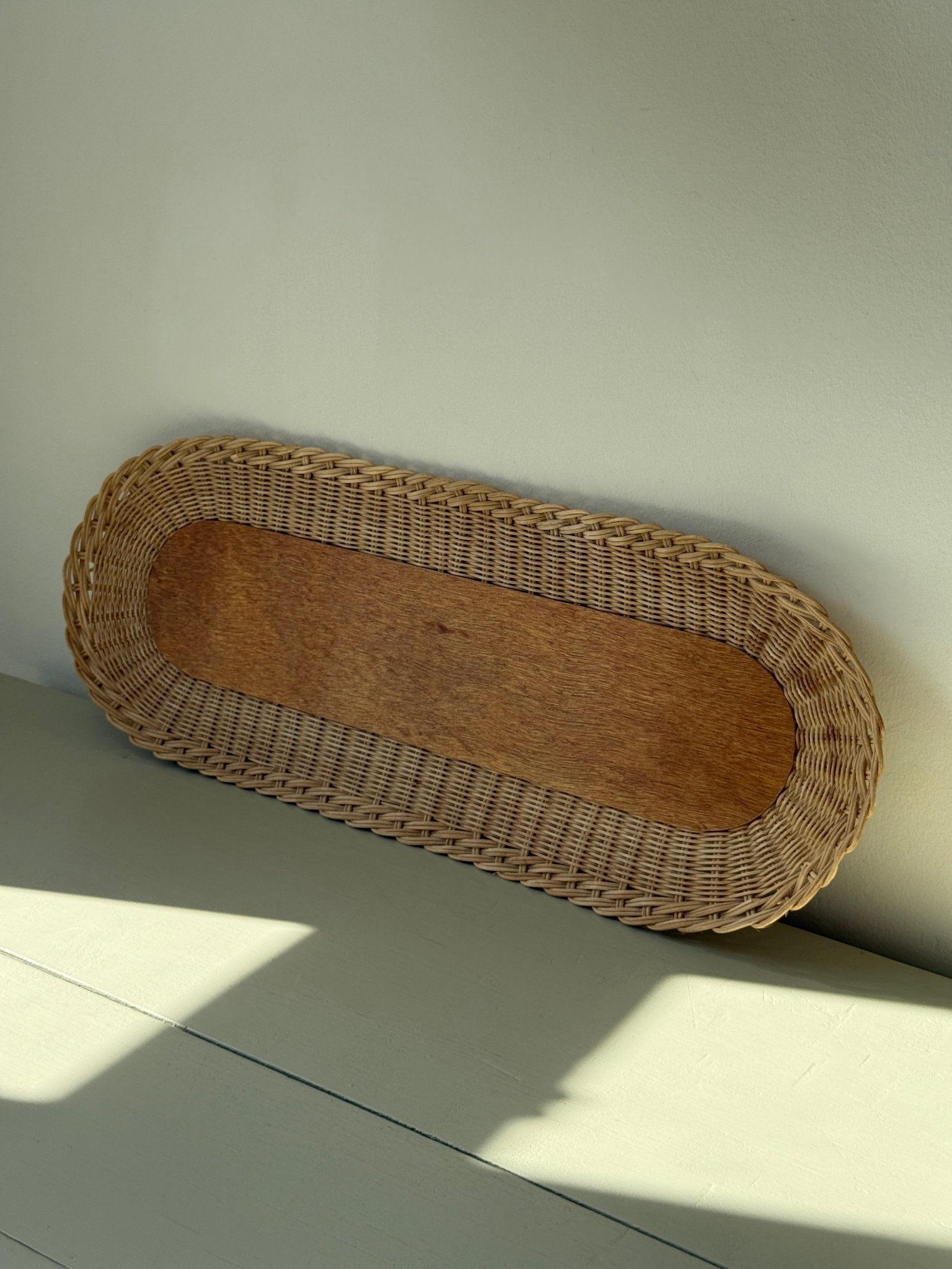 Wicker tray - NEROLI