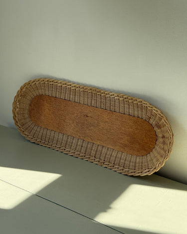 Wicker tray - NEROLI