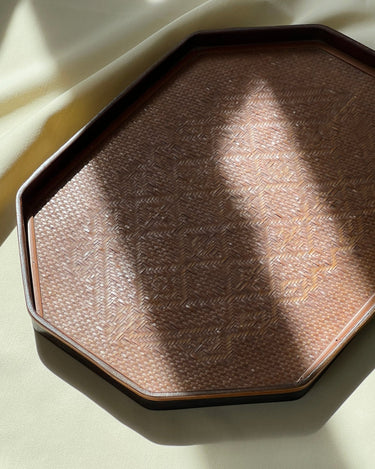 Wicker tray - NEROLI