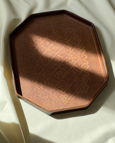 Wicker tray - NEROLI