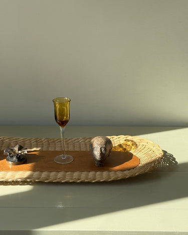 Wicker tray - NEROLI