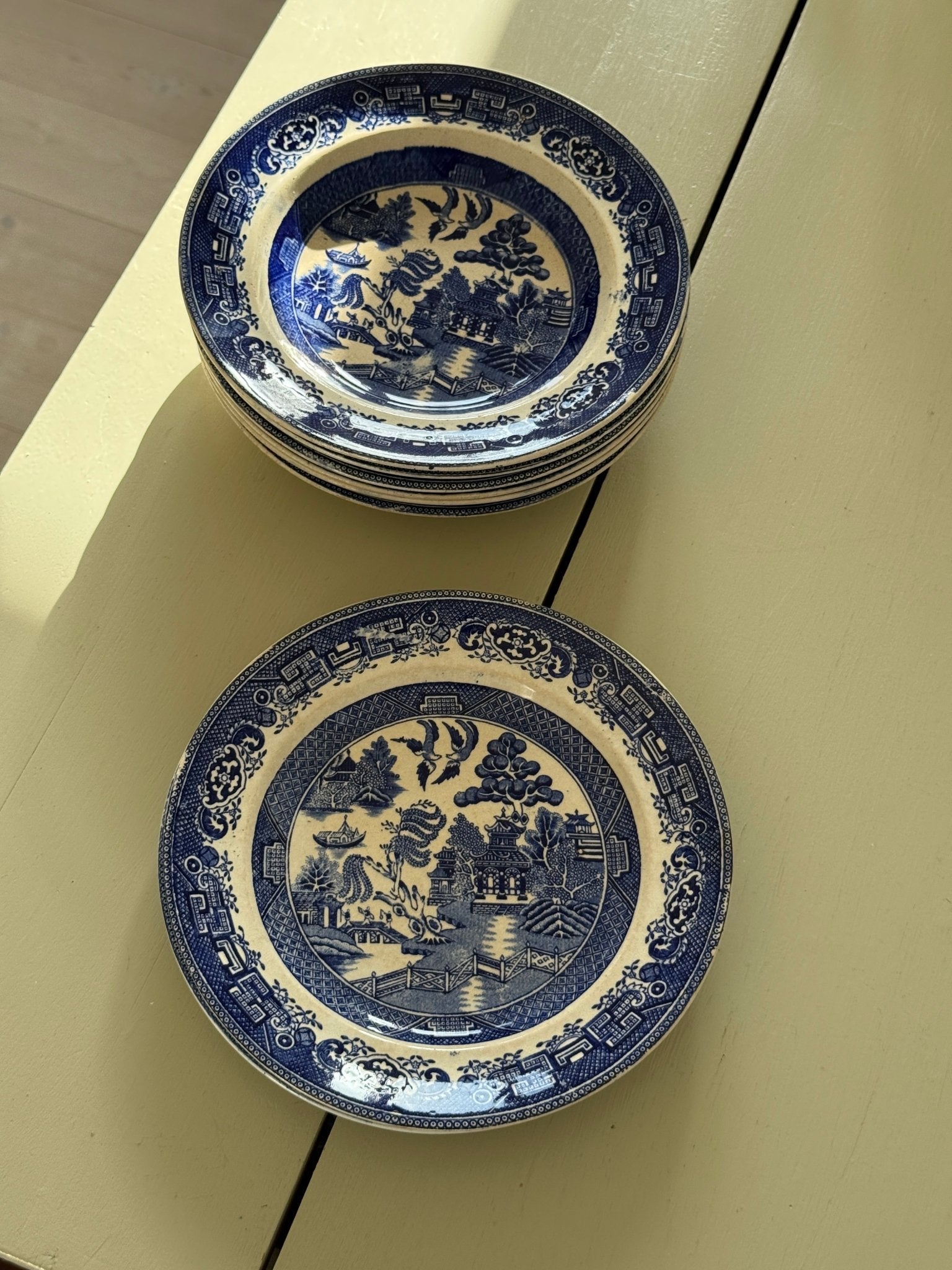 Willow pasta plates (6 pcs) - NEROLI