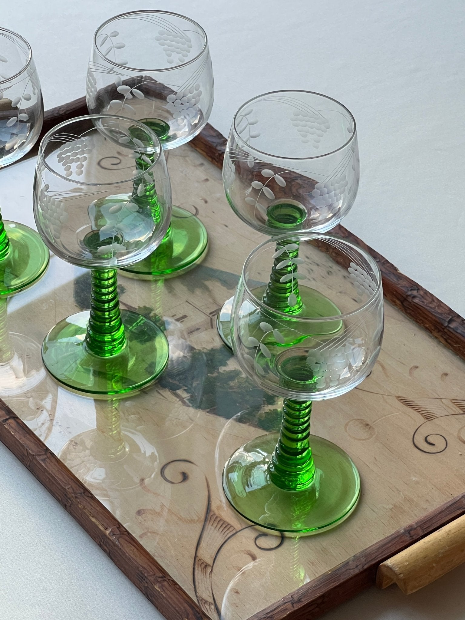 Wine glasses (5 pcs) - NEROLI