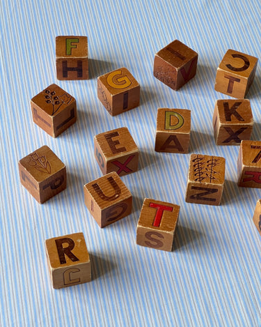Wooden blocks - NEROLI