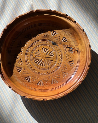 Wooden bowl - NEROLI