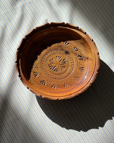 Wooden bowl - NEROLI