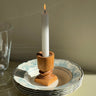 Wooden candlestick - NEROLI