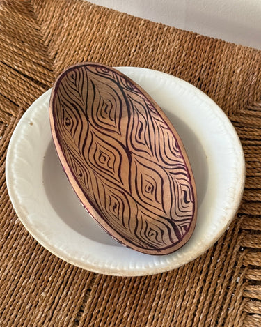 Wooden dish - NEROLI