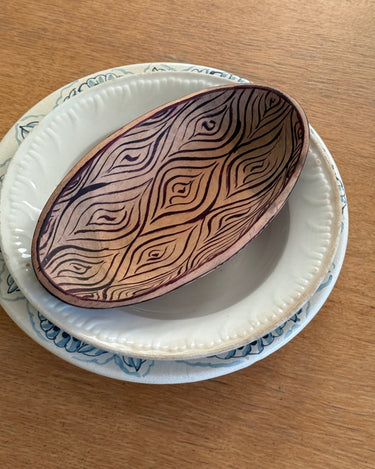 Wooden dish - NEROLI