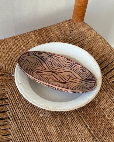 Wooden dish - NEROLI