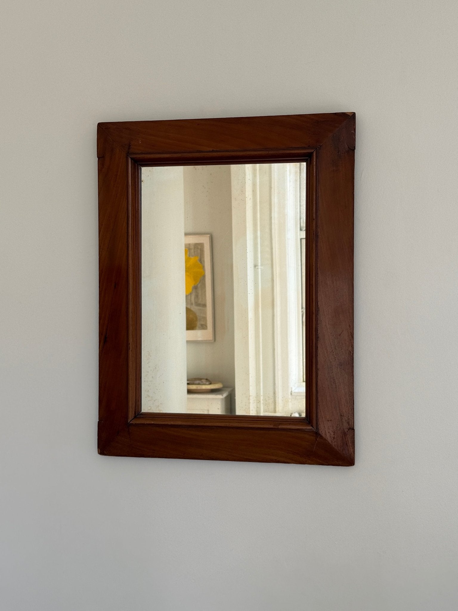 Wooden mirror - NEROLI