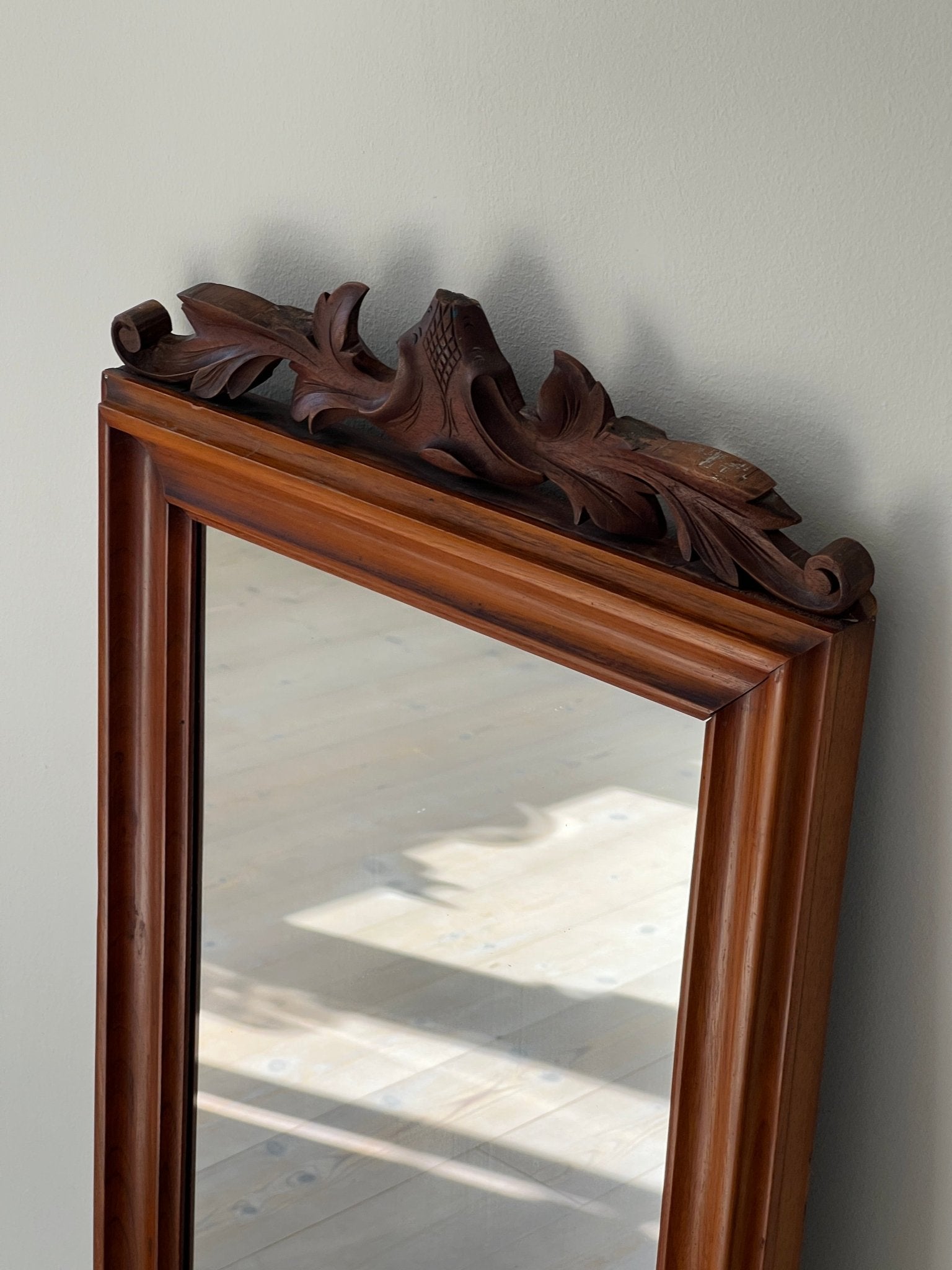 Wooden mirror - NEROLI