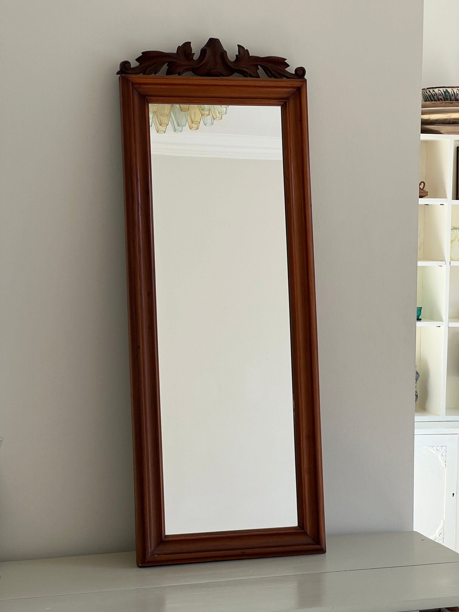 Wooden mirror - NEROLI